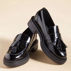 Anthropologie Seychelles Final Call Loafers Size 10 NWOB